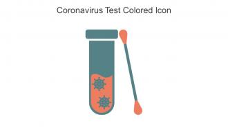 Coronavirus Test Colored Icon In Powerpoint Pptx Png And Editable Eps Format