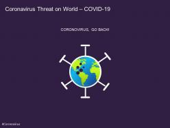 Coronavirus threat on the world ncov covid 19