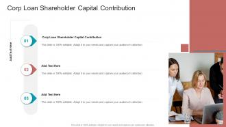 Corp Loan Shareholder Capital Contribution In Powerpoint And Google Slides Cpb