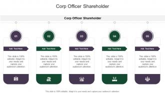 Corp Officer Shareholder In Powerpoint And Google Slides Cpb