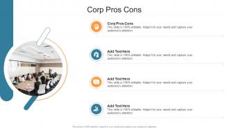 Corp Pros Cons In Powerpoint And Google Slides Cpb