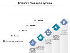 Corporate accounting systems ppt powerpoint presentation summary example topics cpb