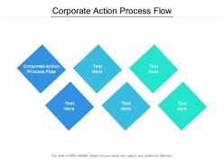 Corporate action process flow ppt powerpoint presentation inspiration example cpb