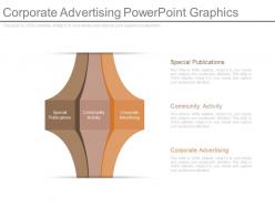 Corporate Advertising Powerpoint Graphics