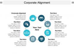 Corporate alignment ppt powerpoint presentation file inspiration cpb
