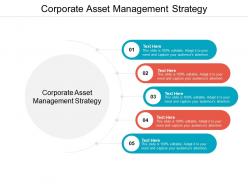 Corporate asset management strategy ppt powerpoint presentation gallery graphic tips cpb