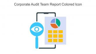 Corporate Audit Team Report Colored Icon In Powerpoint Pptx Png And Editable Eps Format
