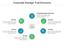 Corporate average fuel economy ppt powerpoint presentation infographics maker cpb