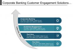 Corporate banking customer engagement solutions marketing brand implementation cpb