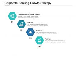 Corporate banking growth strategy ppt powerpoint presentation model design cpb