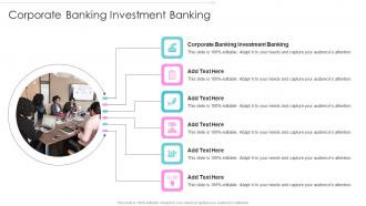 Corporate Banking Investment Banking In Powerpoint And Google Slides Cpb