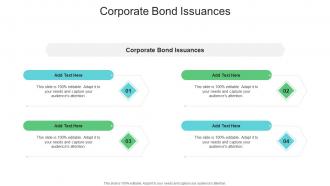 Corporate Bond Issuances In Powerpoint And Google Slides Cpb
