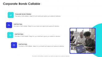 Corporate Bonds Callable In Powerpoint And Google Slides Cpb