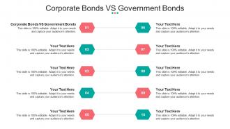 Corporate Bonds VS Government Bonds Ppt Powerpoint Presentation Styles Cpb