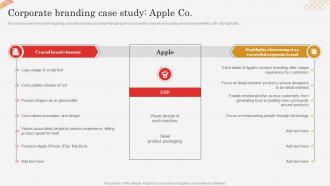 Corporate Branding Case Study Apple Co Successful Brand Expansion Through