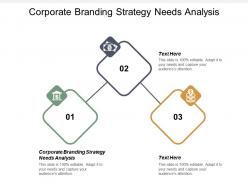 Corporate branding strategy needs analysis ppt powerpoint presentation portfolio cpb