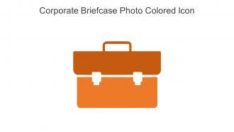 Corporate Briefcase Photo Colored Icon In Powerpoint Pptx Png And Editable Eps Format