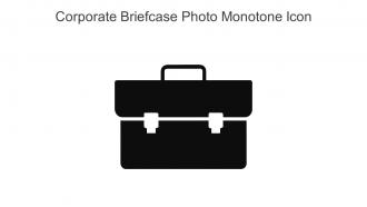 Corporate Briefcase Photo Monotone Icon In Powerpoint Pptx Png And Editable Eps Format