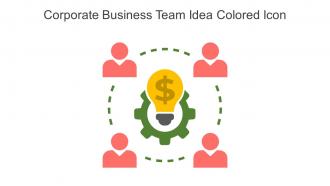 Corporate Business Team Idea Colored Icon In Powerpoint Pptx Png And Editable Eps Format