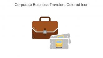 Corporate Business Travelers Colored Icon In Powerpoint Pptx Png And Editable Eps Format