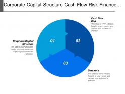Corporate capital structure cash flow risk finance asset management cpb