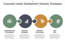 Corporate career development diversity workplace business conversation cpb