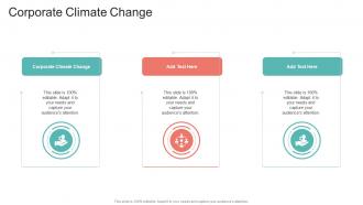 Corporate Climate Change In Powerpoint And Google Slides Cpb