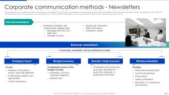 Corporate Communication Strategy Powerpoint Presentation Slides Strategy CD