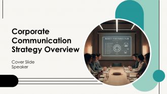 Corporate Communication Strategy Presentation Strategy PPT Outline AT