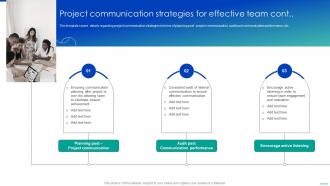 Corporate Communication Strategy Project Communication Strategies For Effective Team