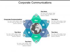 Corporate communications ppt powerpoint presentation gallery infographic template cpb