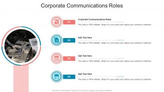 Corporate Communications Roles In Powerpoint And Google Slides Cpb