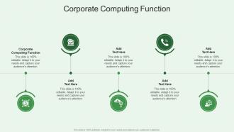 Corporate Computing Function In Powerpoint And Google Slides Cpb