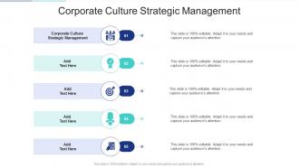 Corporate Culture Strategic Management In Powerpoint And Google Slides Cpb