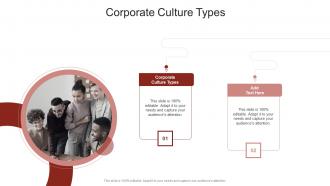 Corporate Culture Types In Powerpoint And Google Slides Cpb