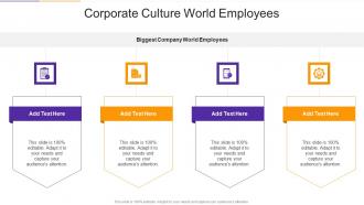 Corporate Culture World Employees In Powerpoint And Google Slides Cpb