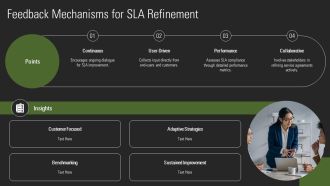 Corporate Customer And Service Levels Multi Level SLA PPT Mockup AT Pre-designed Customizable