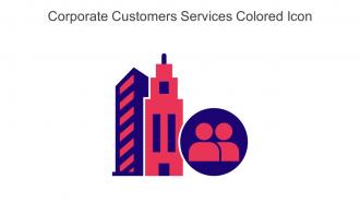 Corporate Customers Services Colored Icon In Powerpoint Pptx Png And Editable Eps Format