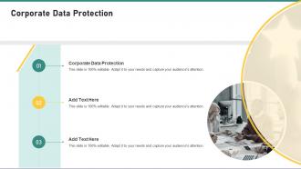 Corporate Data Protection In Powerpoint And Google Slides Cpb