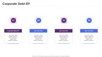Corporate Debt Etf In Powerpoint And Google Slides Cpb