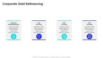 Corporate Debt Refinancing In Powerpoint And Google Slides Cpb
