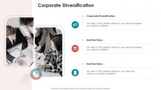 Corporate Diversification In Powerpoint And Google Slides Cpb