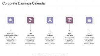 Corporate Earnings Calendar In Powerpoint And Google Slides Cpb
