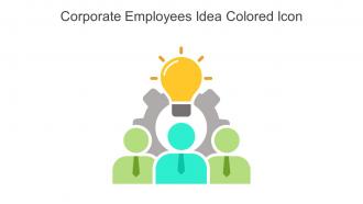 Corporate Employees Idea Colored Icon In Powerpoint Pptx Png And Editable Eps Format