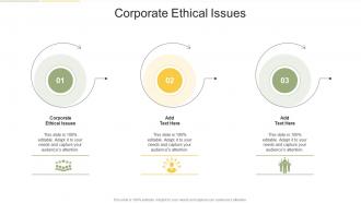 Corporate Ethical Issues In Powerpoint And Google Slides Cpb