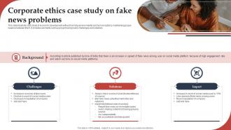 Corporate Ethics Case Study On Fake News Problems