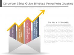 Corporate ethics guide template powerpoint graphics