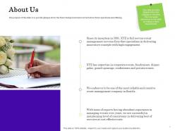 Corporate event management and planning powerpoint presentation slides