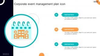 Corporate Event Management Plan Icon