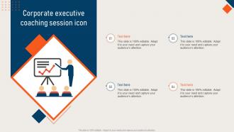 Corporate Executive Coaching Session Icon